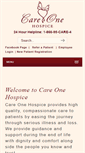 Mobile Screenshot of careonehospice.com